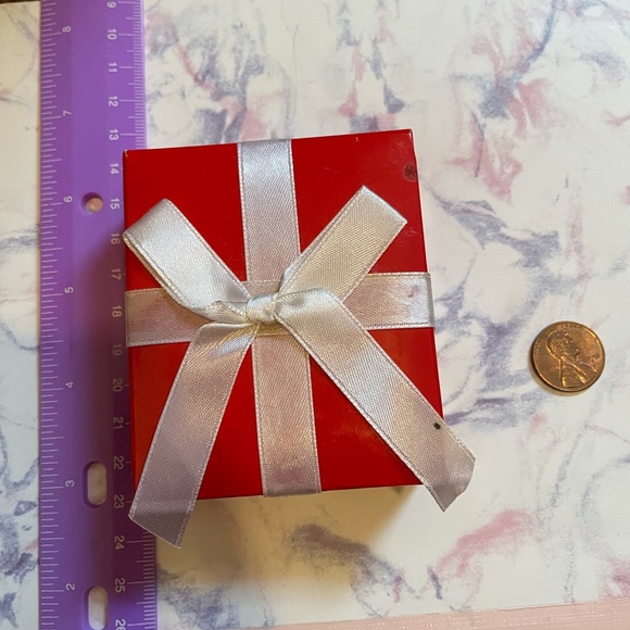 Macy’s new in box silver pearl necklace and earrings set - Picture 2 of 5